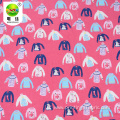 Wholesale colorful organic cotton printed flannel fabric for children